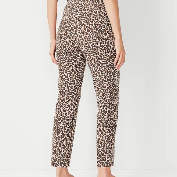 Ann Taylor Animal Print Slim Pant For Women New - Picture 6 of 9